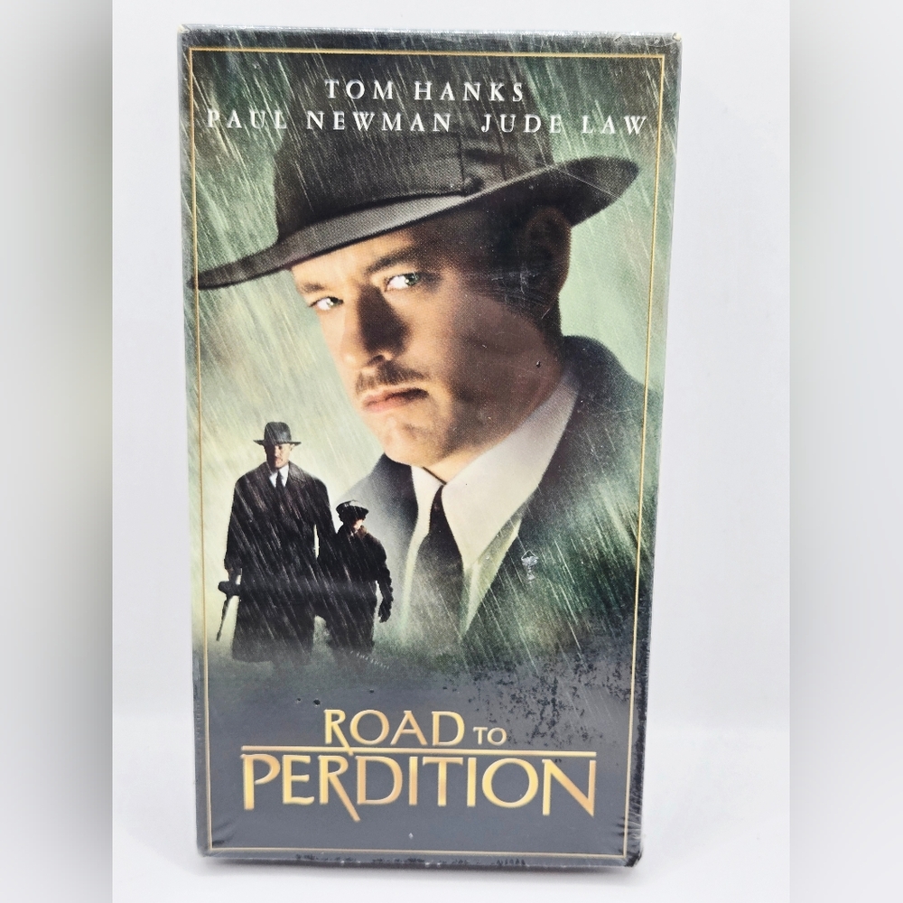 Road To Perdition VHS VCR Video Tape New / Sealed Tom‎ Hanks Paul Newman